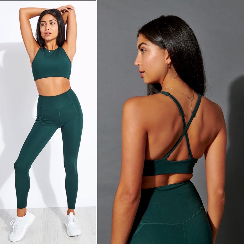 Reposh 🔄 SET Girlfriend Collective | Topanga Bra AND Legging Moss